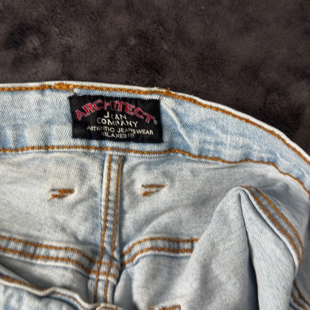 Architect Jean Company Relaxed Fit‎ Jeans Mens 32x30 Light Wash Blue Denim